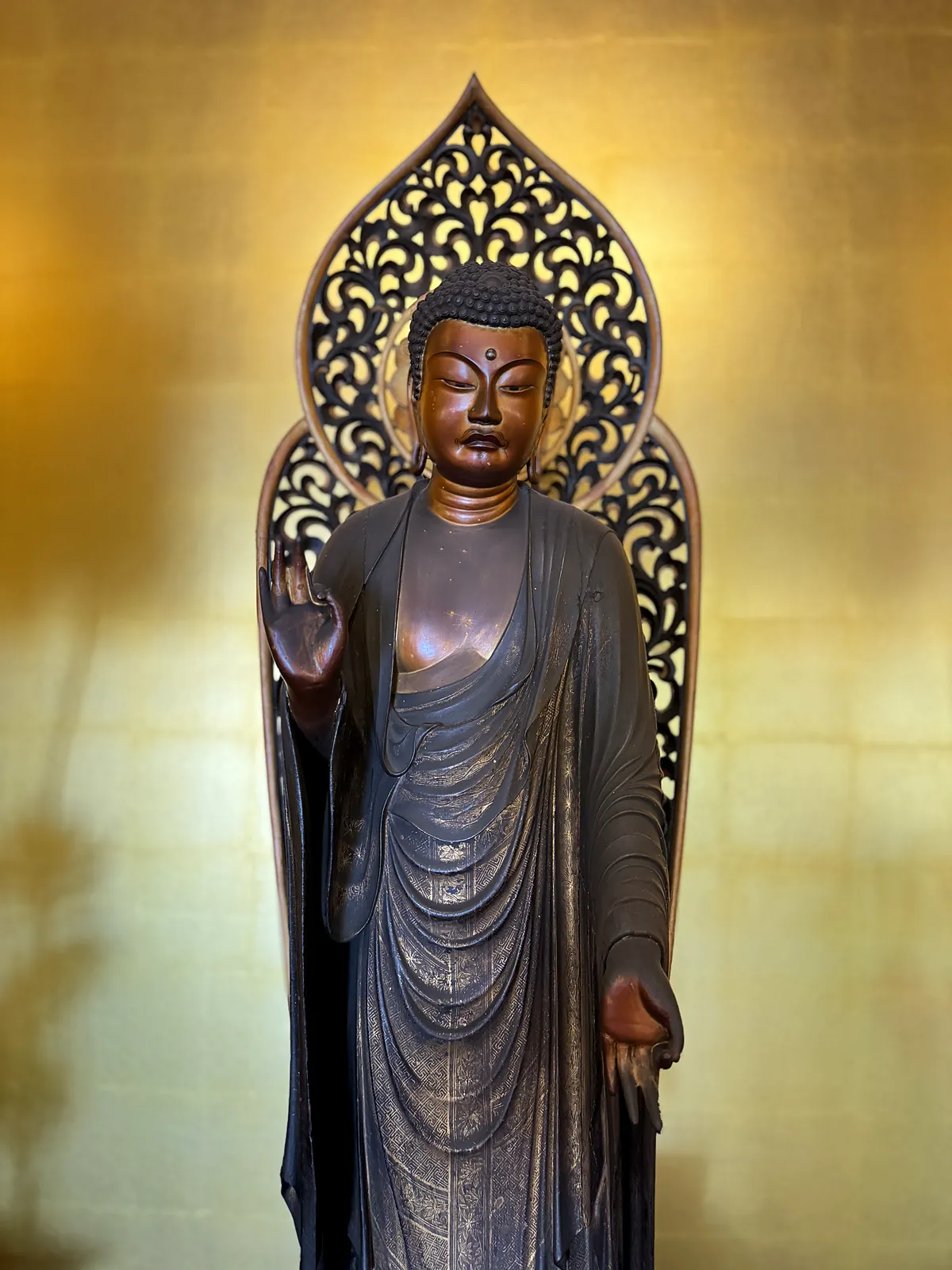 長壽院 ご本尊 阿弥陀如来立像(見返り阿弥陀)