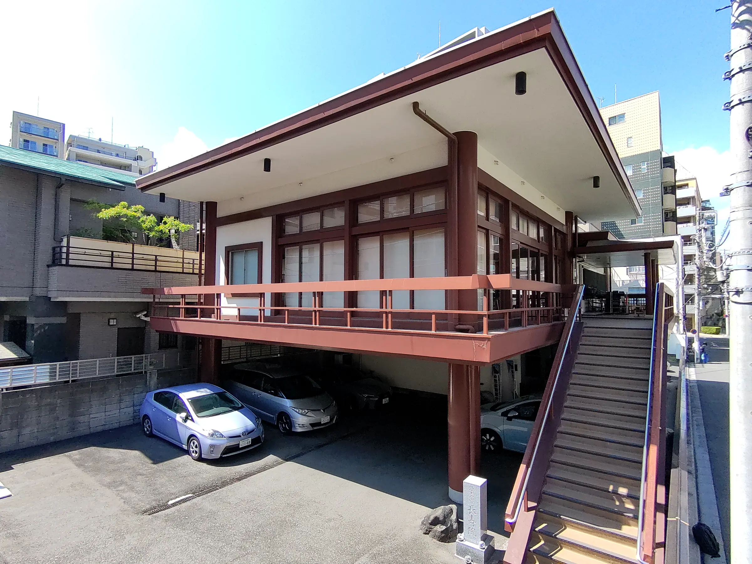 長壽院 本堂の外観(浄土宗・台東区鳥越)