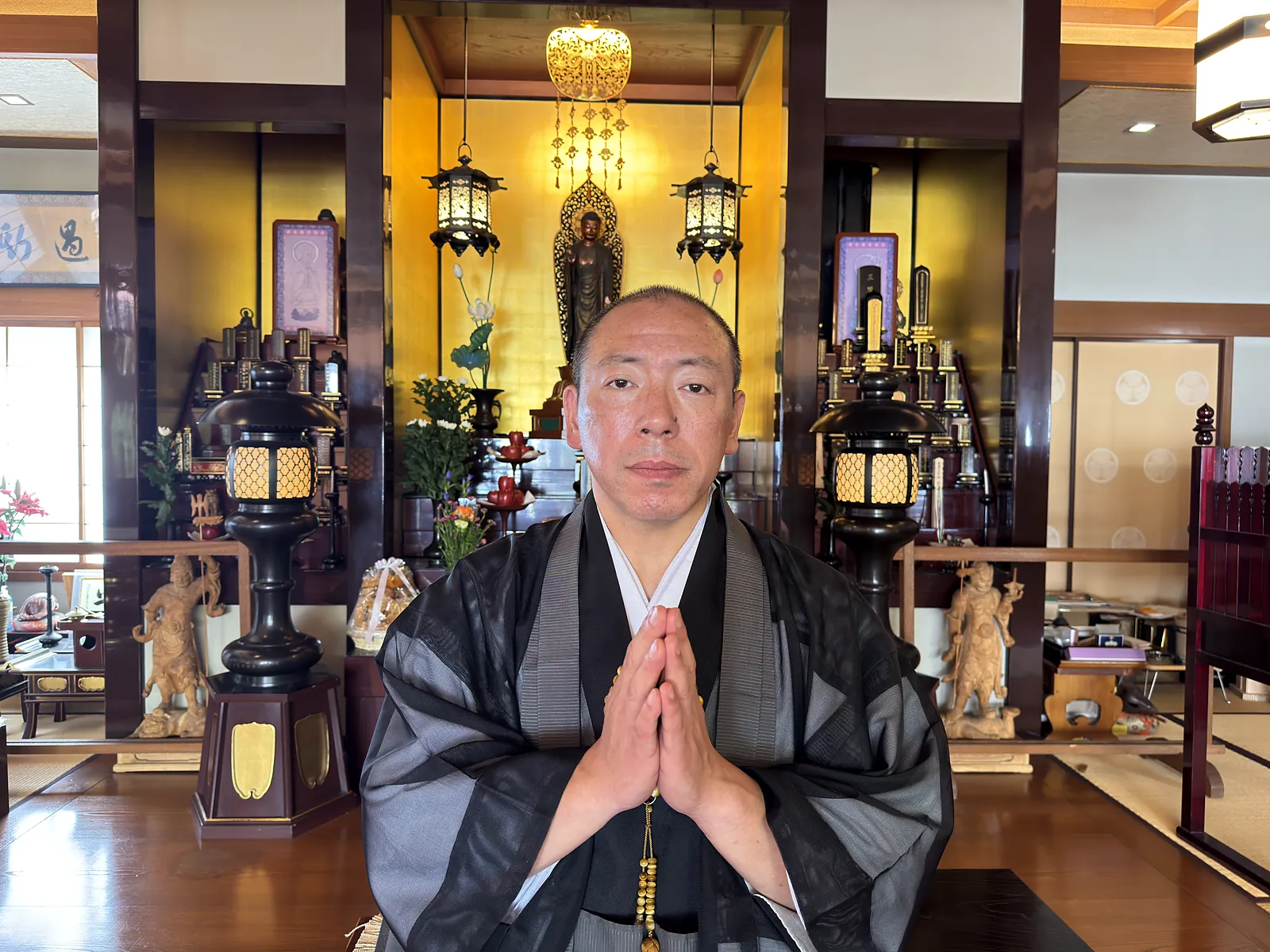 長壽院 住職 北川琢也
